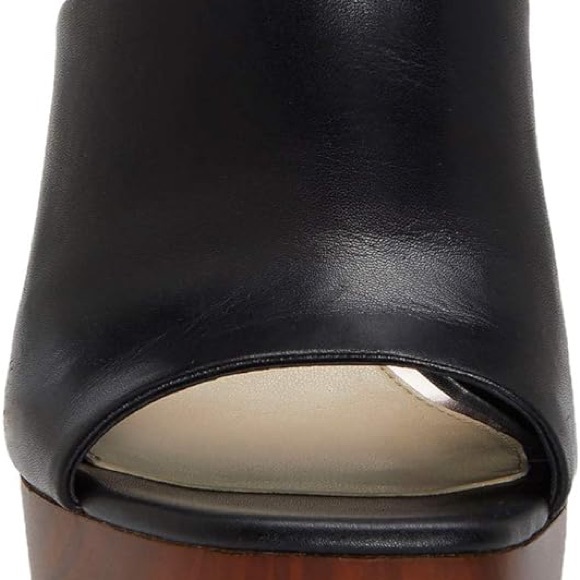 Jessica Simpson Shantell Slide Peep-toe Wedge Heels sz11 - Picture 6 of 8